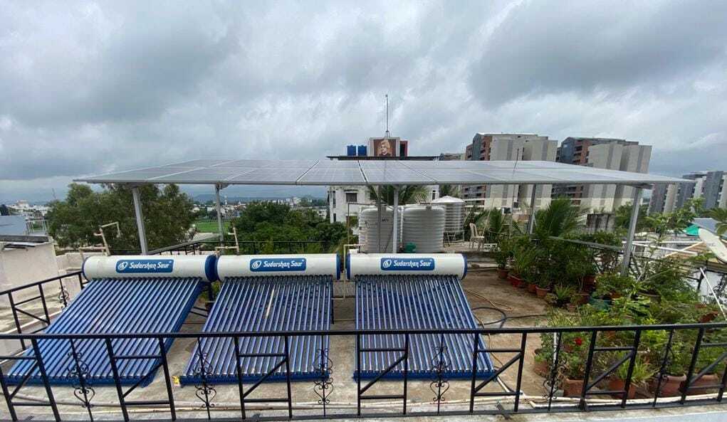 Solar Water Heater Installation